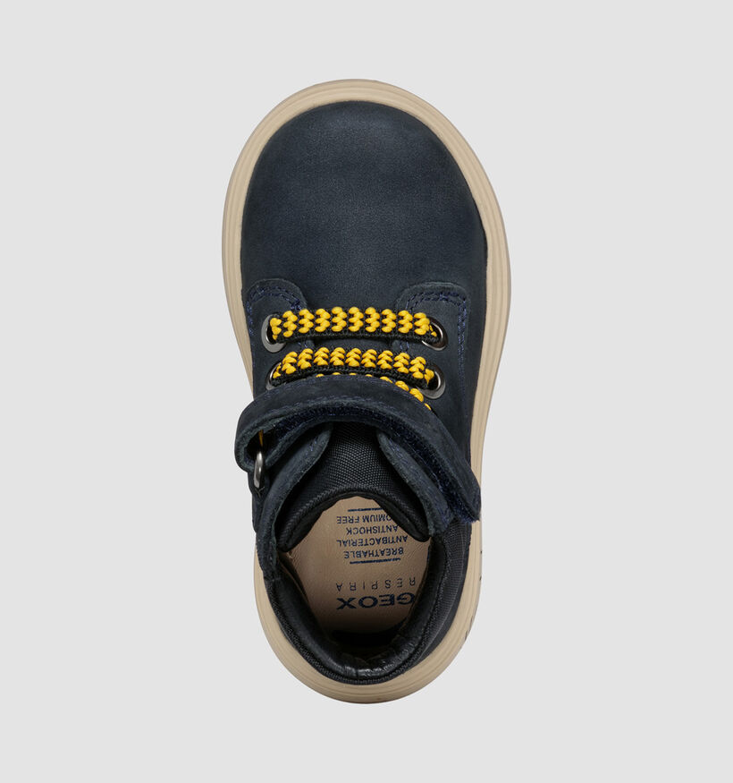 Geox Baskets montantes en Bleu pour gar&ccedil;ons (377710)