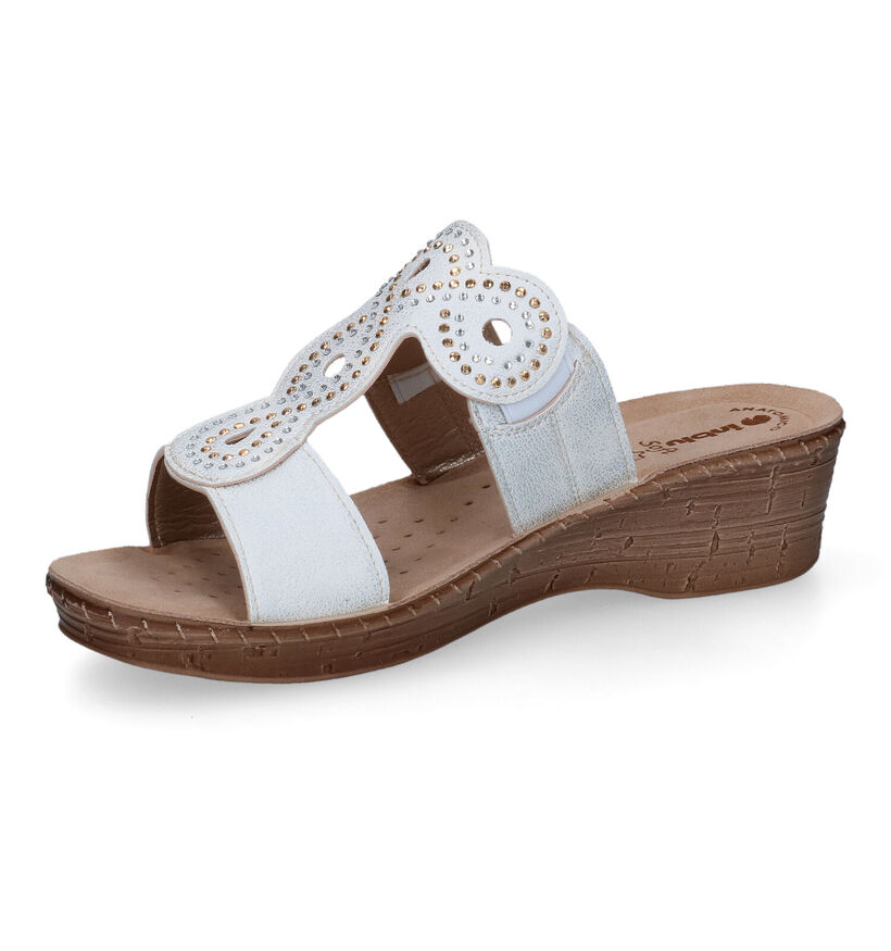 Inblu Witte Slippers voor dames (313782)