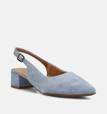 Tamaris Pumps Taupe/Blauw/Rood