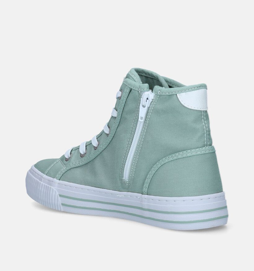 Mustang Groene Sneakers voor dames (336436)