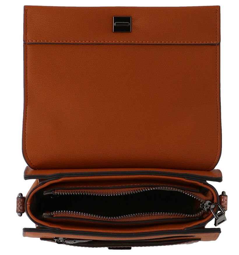 Emmy Wieleman Cognac Handtas in kunstleer (271782)