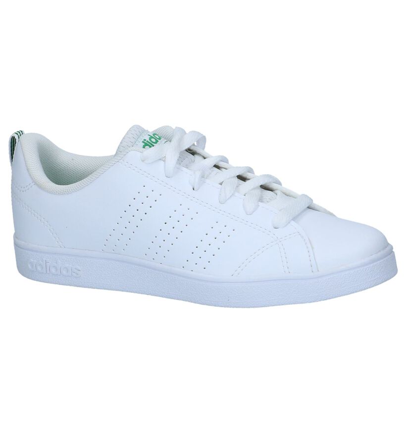 Witte Sneakers adidas VS Advantage Clean in kunstleer (264225)