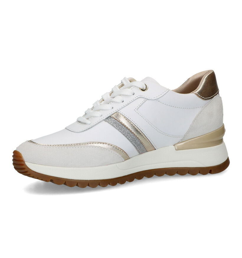 Geox Desya Witte Sneakers voor dames (320101) - geschikt voor steunzolen