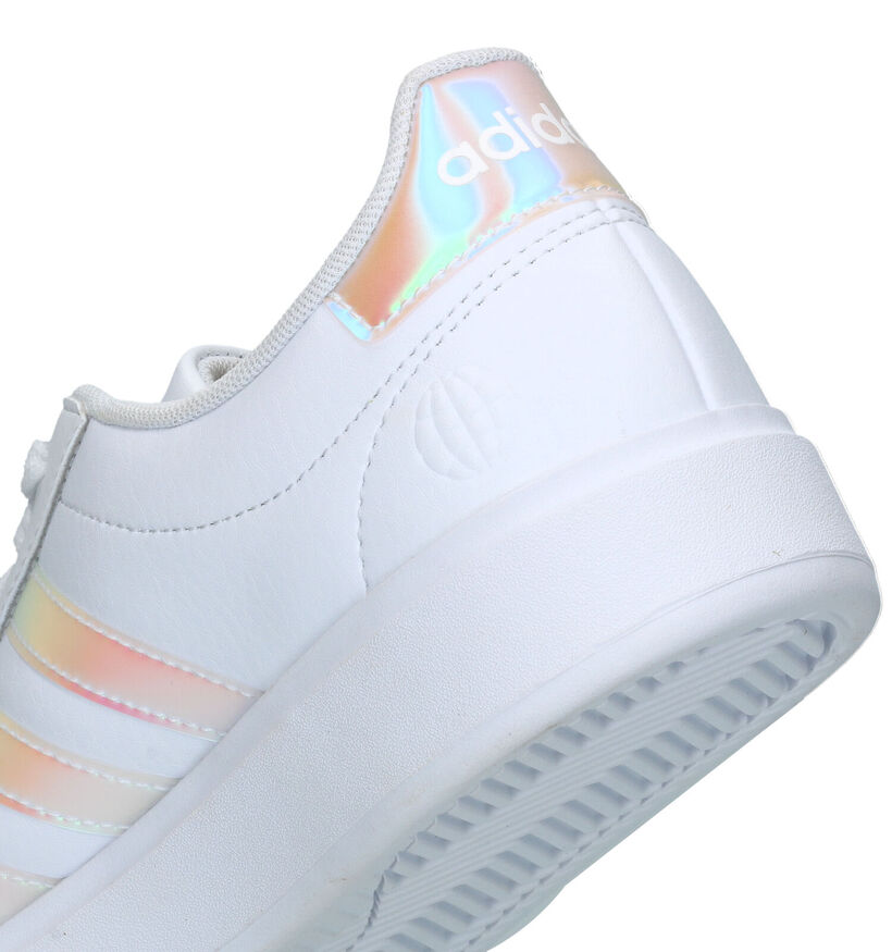 adidas Grand Court 2.0 Baskets sportives en Blanc pour femmes (356989) - pour semelles orthopédiques