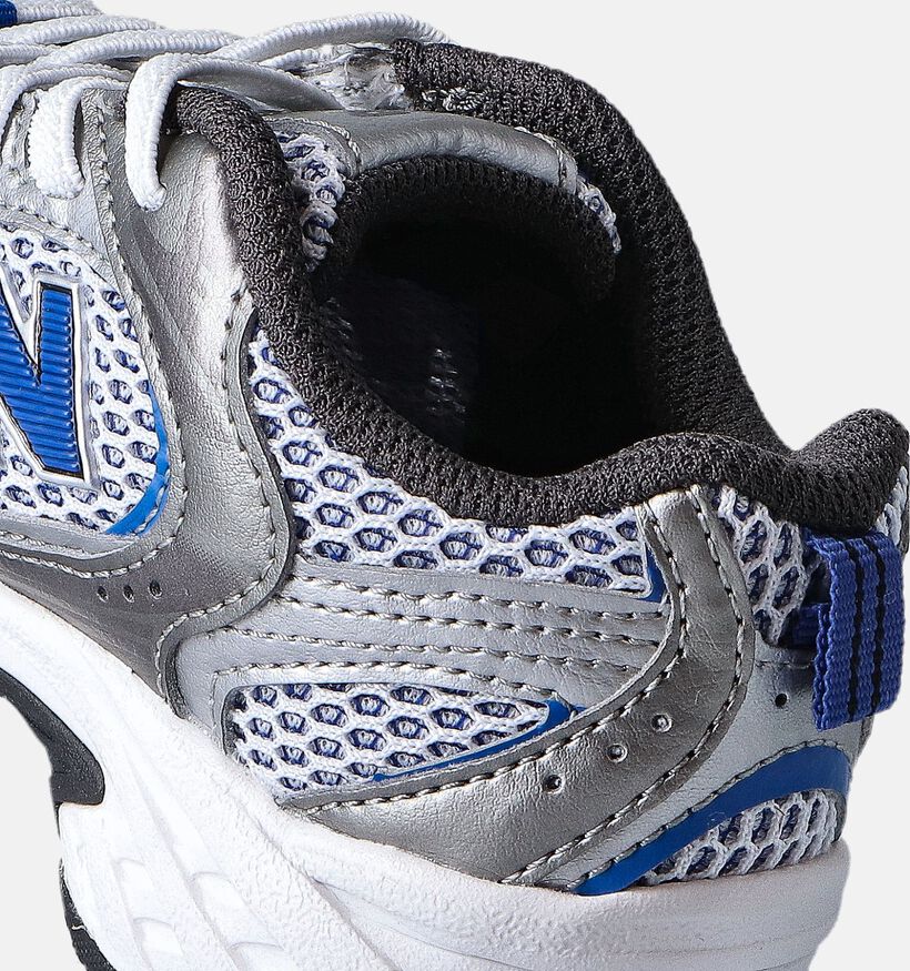 New Balance PZ 530 Baskets en Argent pour filles, garçons (350579) - pour semelles orthopédiques