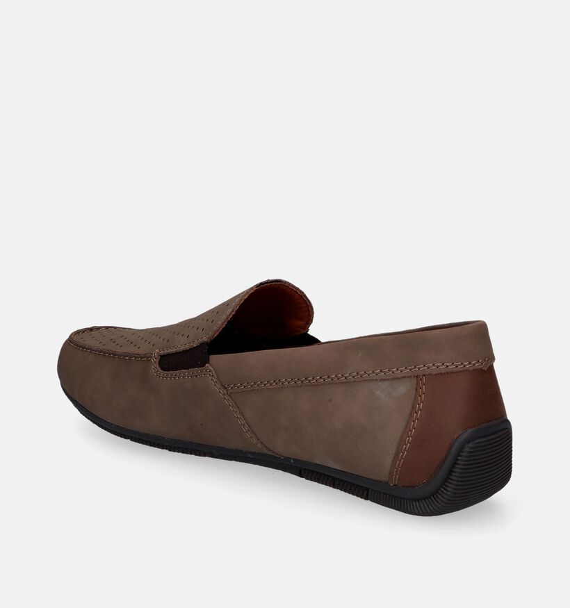 Rieker Mocassins en Cognac pour hommes (339166)