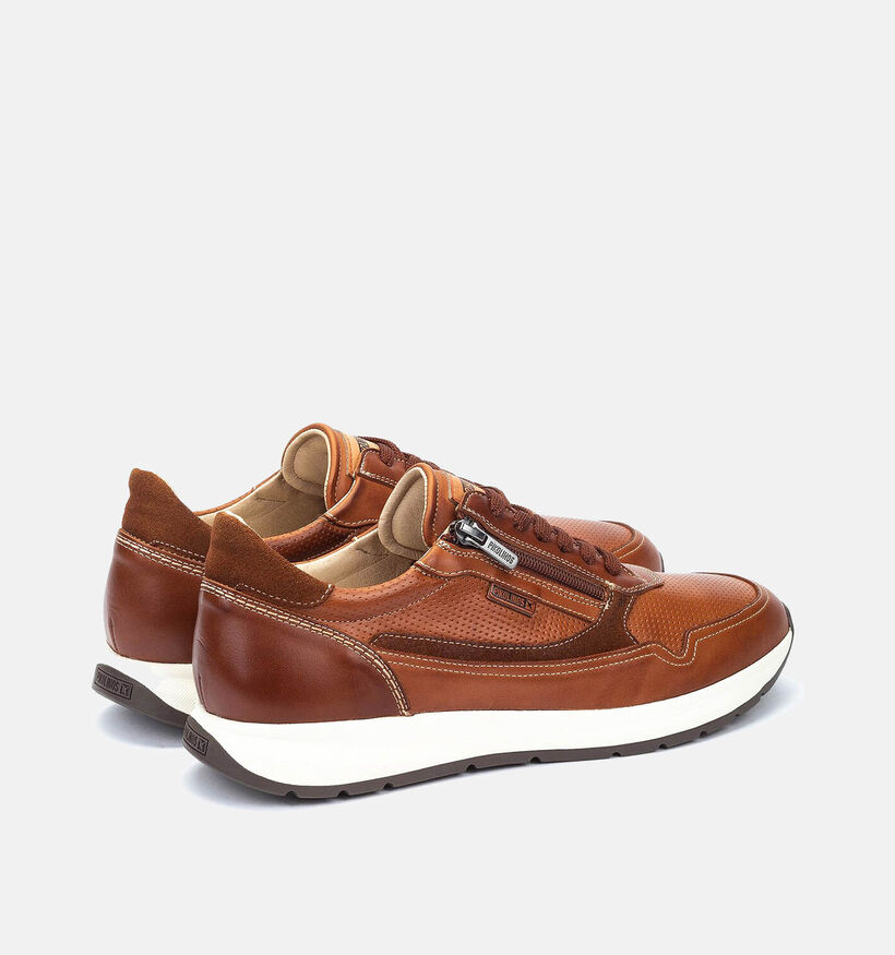 Pikolinos Getafe Chaussures à lacets en Cognac pour hommes (355444) - pour semelles orthopédiques