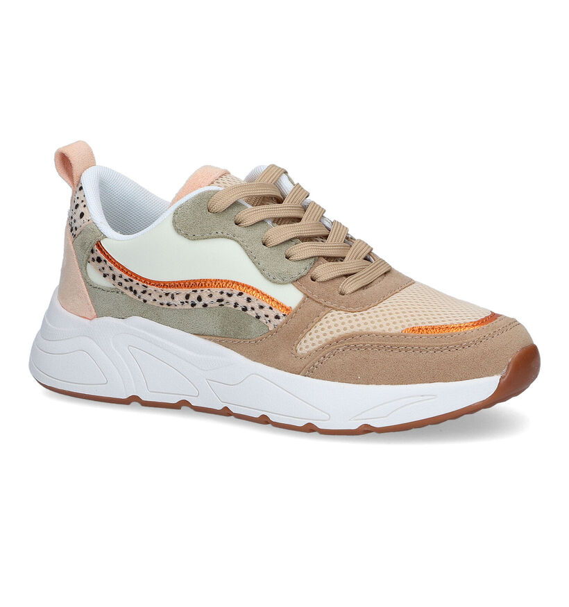 Posh by Poelman Baskets casual en Noir pour femmes (354047) - pour semelles orthopédiques