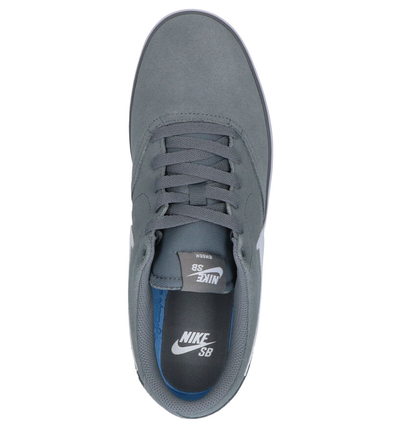 Nike SB Check Solar Kaki Sneakers in daim (262225)