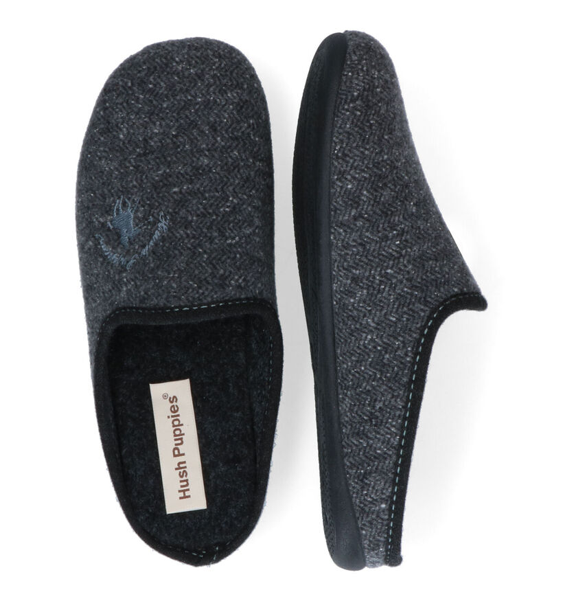 Hush Puppies Donjuan Pantoufles en Bleu pour hommes (330013)