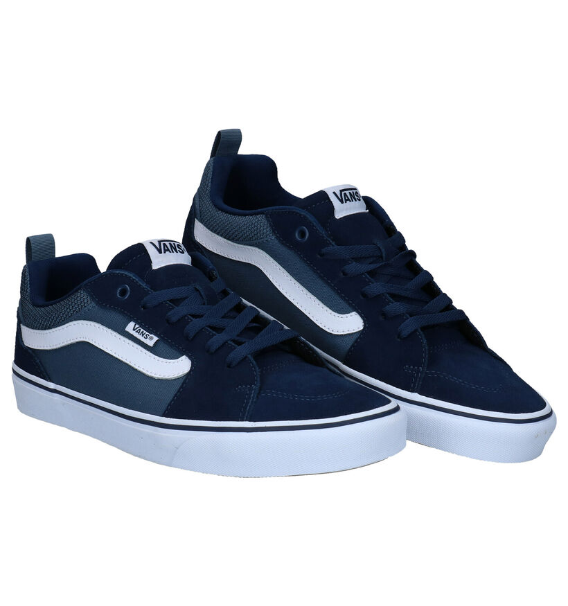 Vans Filmore Baskets de skate en Vert Kaki pour hommes (337037)
