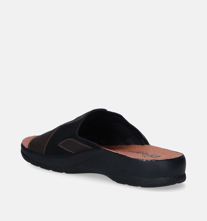 Fly Flot Bruine Slippers voor heren (289123)