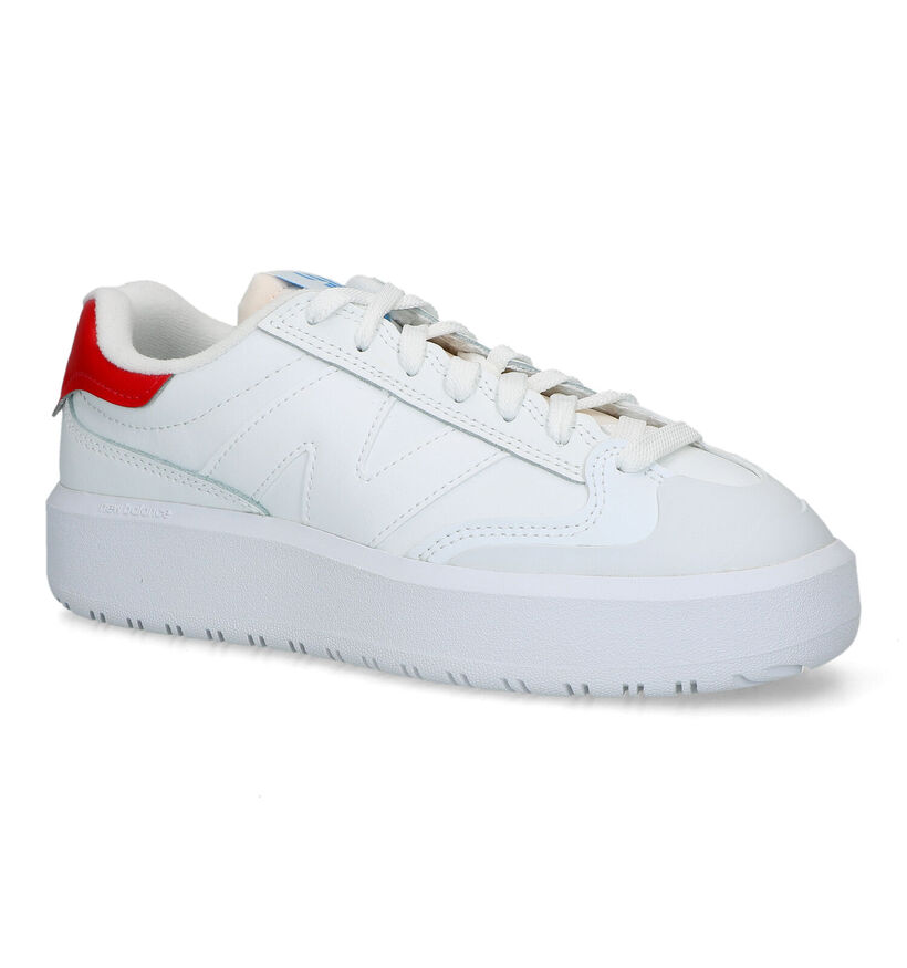 New Balance CT 302 Baskets en Blanc pour femmes (319290) - pour semelles orthopédiques