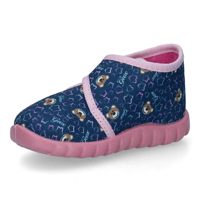 Geox Zyzie Blauwe Pantoffels voor meisjes (317612)