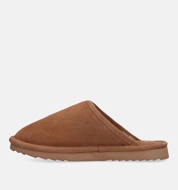 Warmbat Pantoffels Cognac