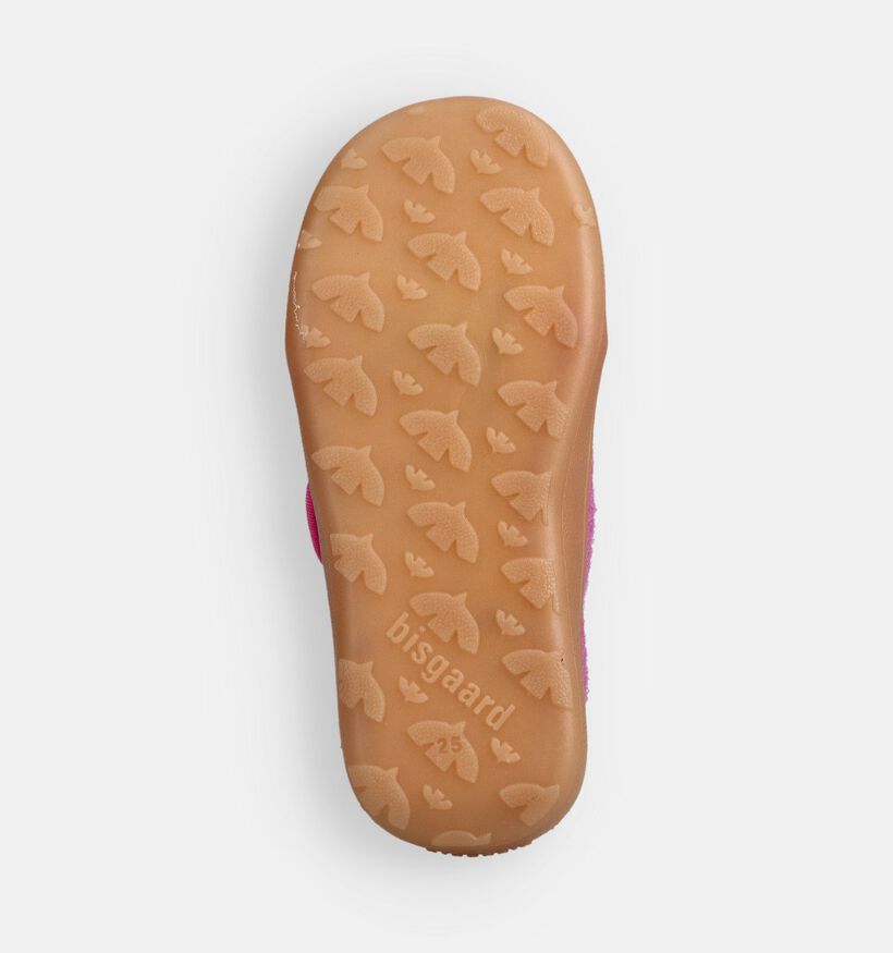 Bisgaard Deep Pink Roze Pantoffels voor meisjes (372374) - geschikt voor steunzolen