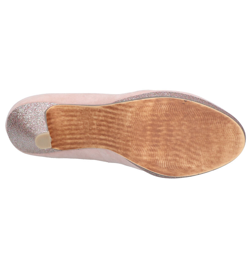 Youh! Roze Pumps in stof (270650)