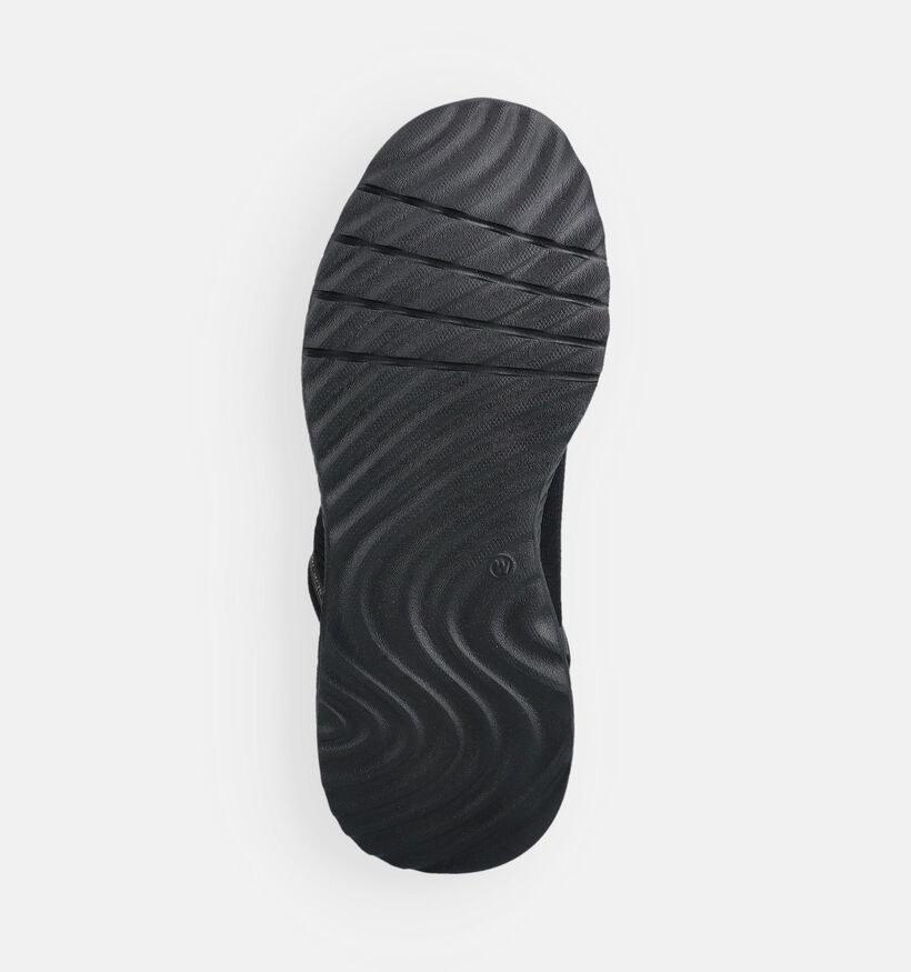 Skechers Bobs Squad Chaos Current Muse Zwarte Slip-on Sneakers voor dames (367458)