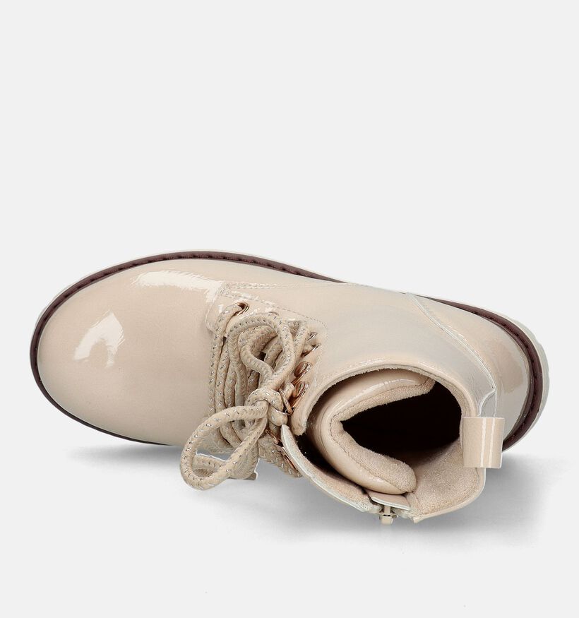 Milo & Mila Bottines robustes en Beige pour filles (329512)