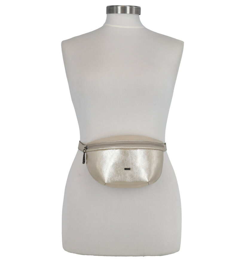 BOO! Dazzle Zilveren Heuptas in kunstleer (272071)