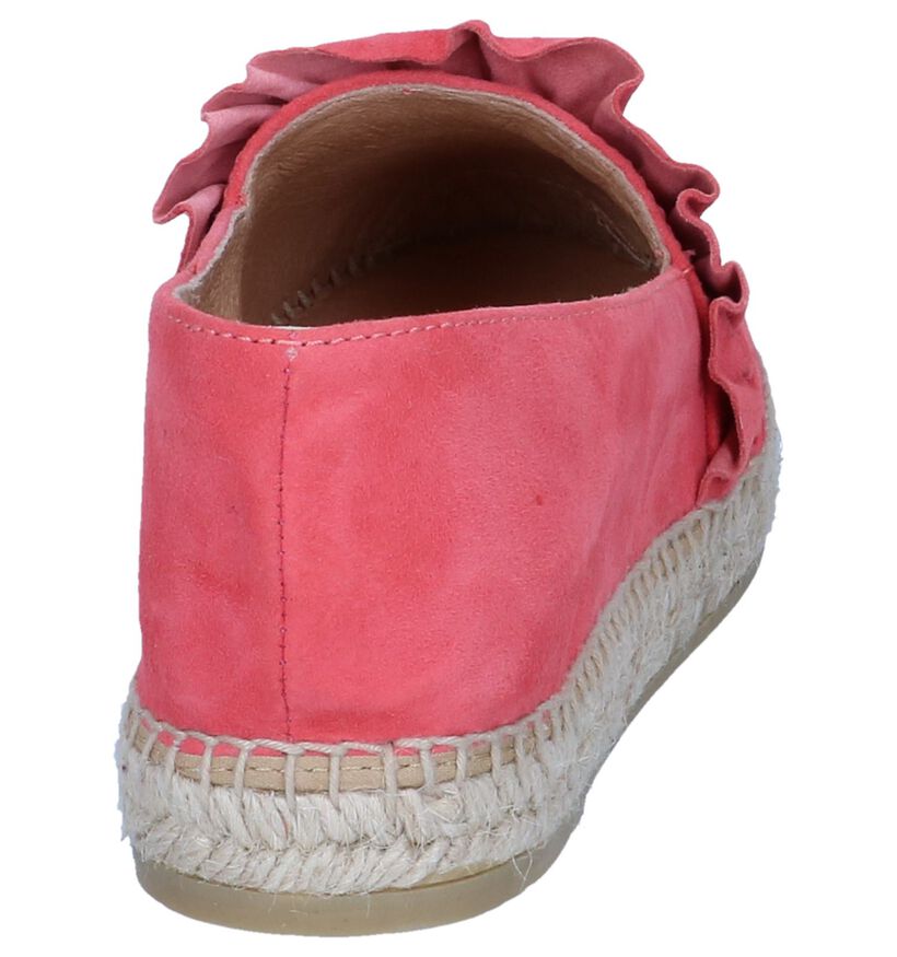 Kanna Espadrilles en Jaune ocre en nubuck (246576)