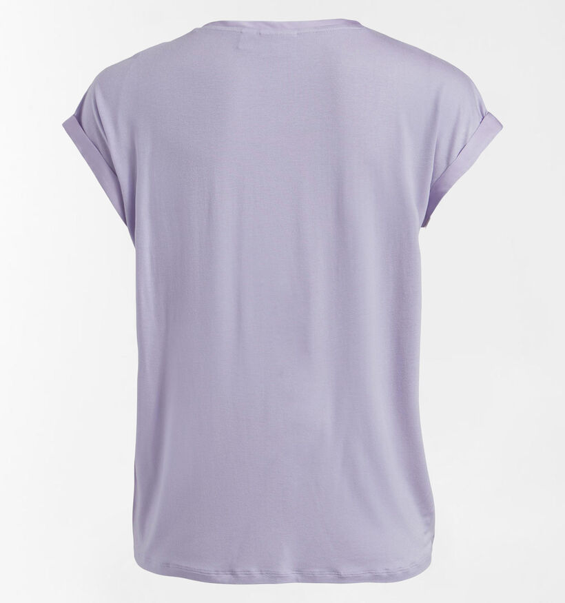 Vila T-shirt en Mauve (311637)