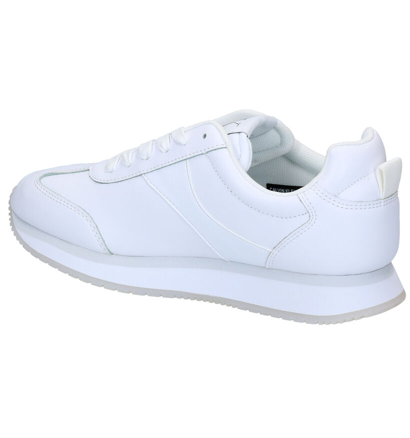 Calvin Klein Baskets en Blanc en cuir (285310)