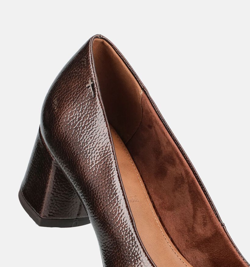 Tamaris ANTISlide Bruine Enkelpump voor dames (376640)