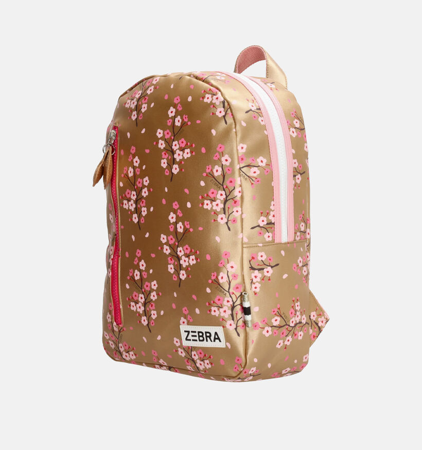 ZEBRA Sac à dos en Or/Rose pour filles (364769)