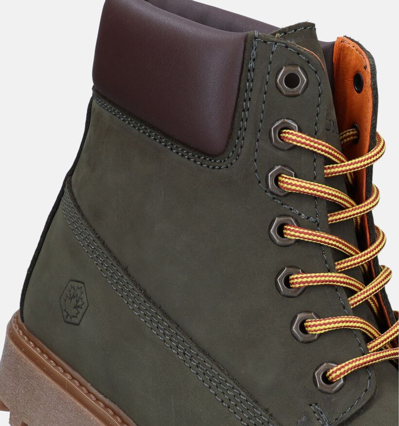 Lumberjack River Kaki Bottines voor heren (329970) - geschikt voor steunzolen