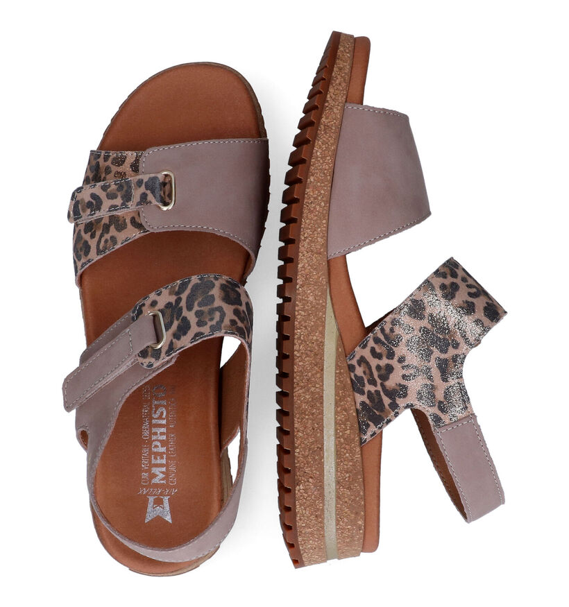 Mephisto Jade Taupe Sandalen in nubuck (306954)