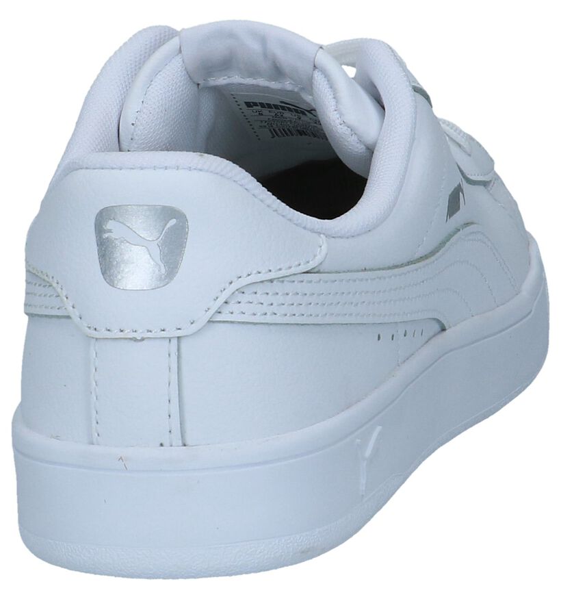 Puma Baskets basses en Blanc en cuir (239354)