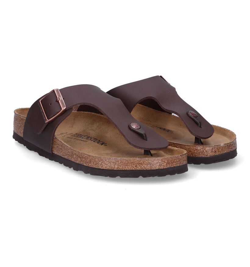 Birkenstock Ramses Zwarte Teenslippers voor heren (322799)