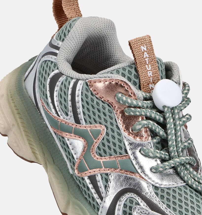 Naturino Lage sneakers Zilver voor meisjes (364297) - geschikt voor steunzolen