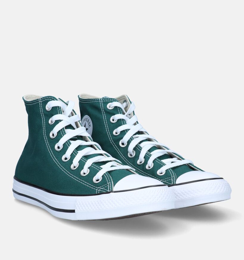 Converse Chuck Taylor All Star Fall Tone Baskets en Vert pour hommes (327832)