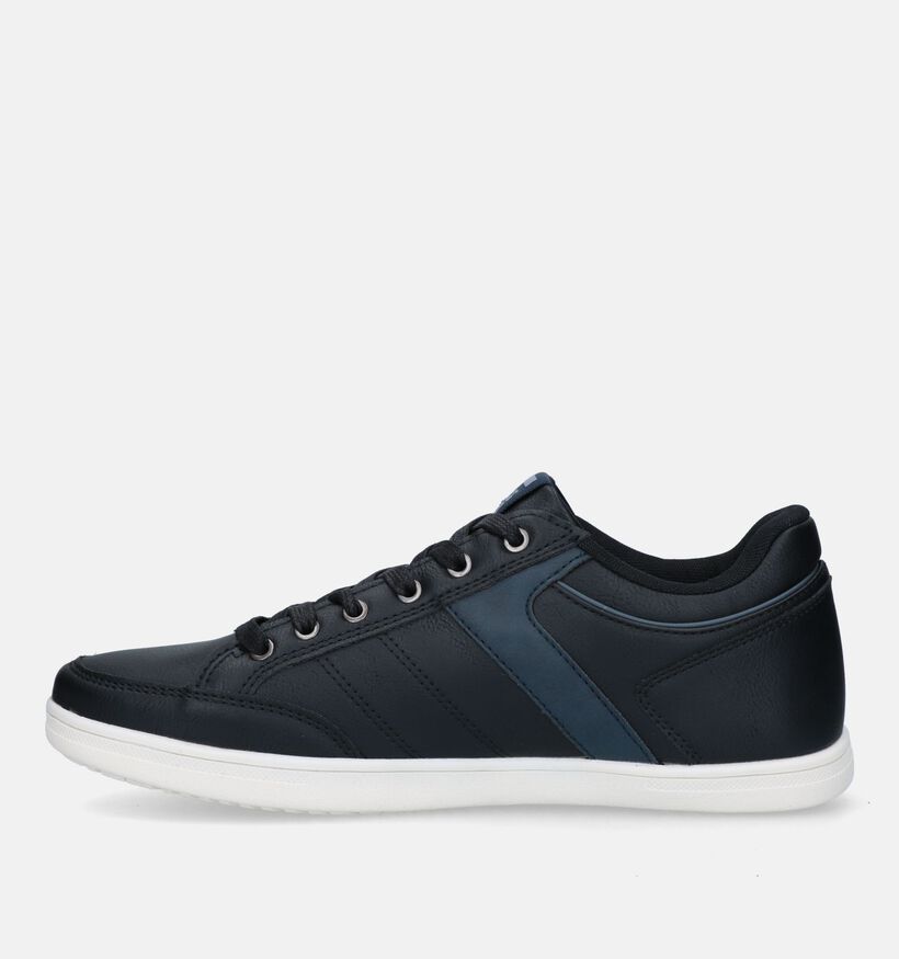 Jack & Jones Bradfield Chaussures à lacets en Noir pour hommes (327699) - pour semelles orthopédiques