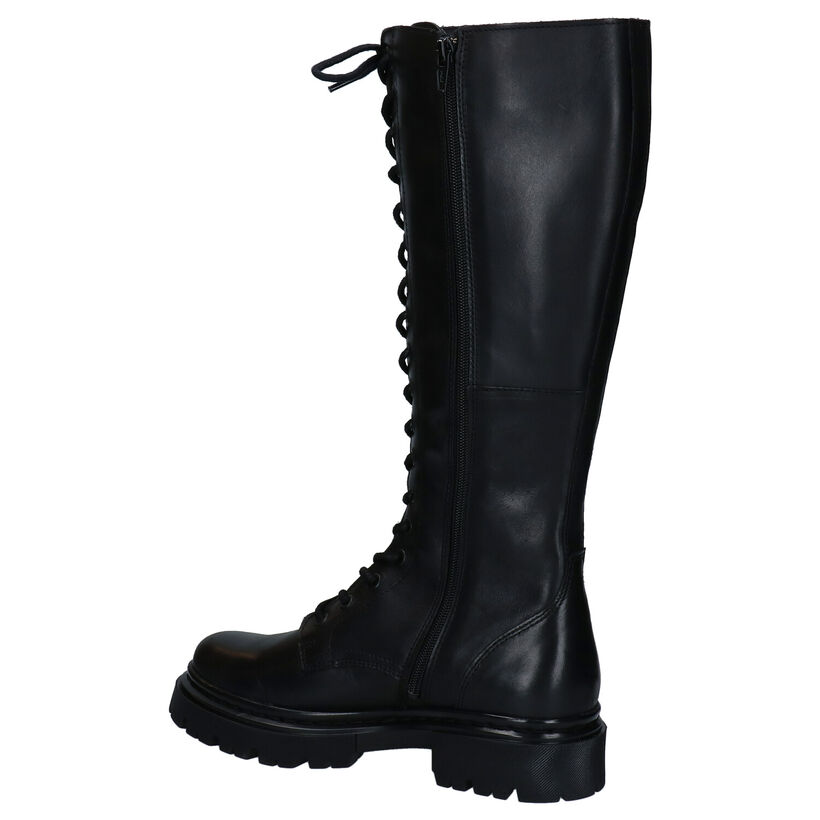 Bullboxer Bottes à lacets en Noir en cuir (281545)