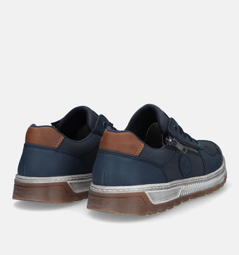 Rieker Blauwe Veterschoenen voor heren (344396)