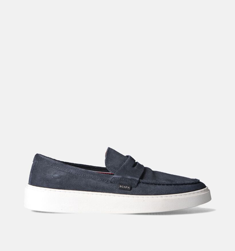 Scapa Chaussures à enfiler en Bleu foncé pour hommes (357814) - pour semelles orthopédiques