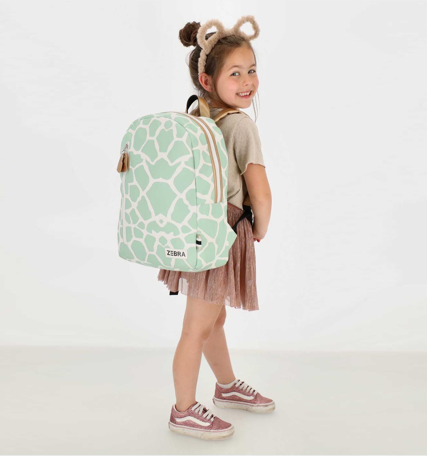 Zebra Groene Schoolrugzak Meisjes Rugzakken Online op TORFS.BE