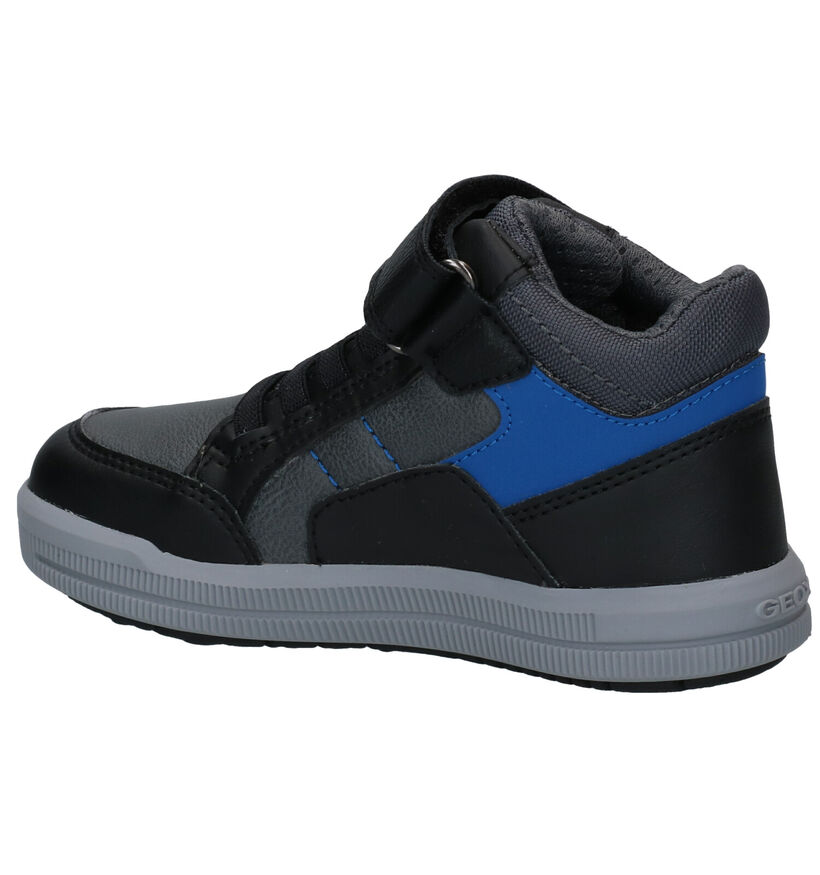 Geox Arzach Zwarte Sneakers in kunstleer (295084)