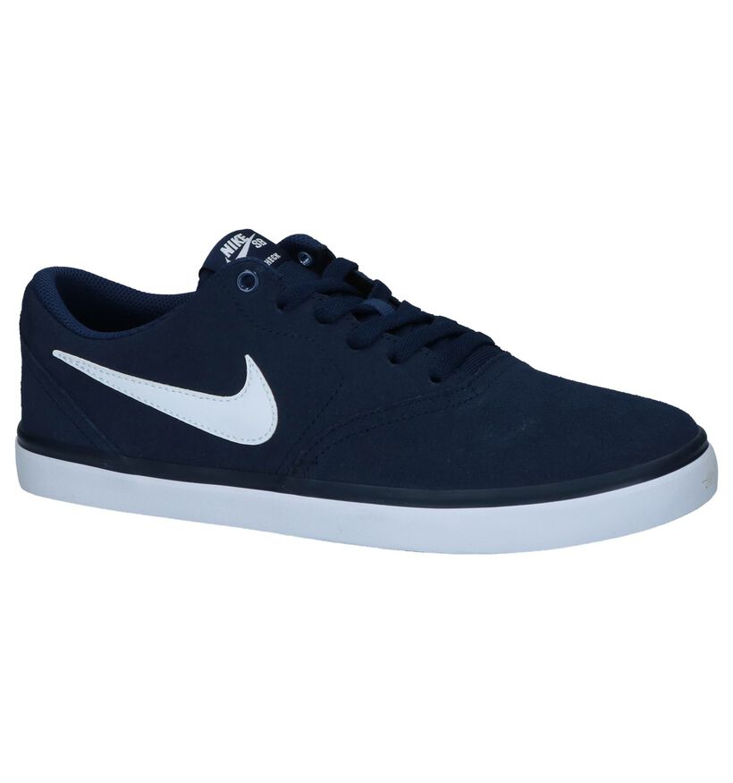 SB Baskets de skate en Noir en daim (234062)