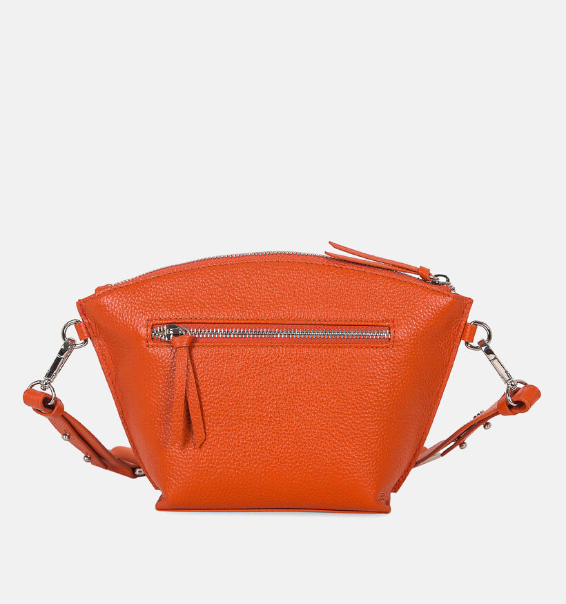 Crinkles Oranje Crossbody Tas voor dames (342328)