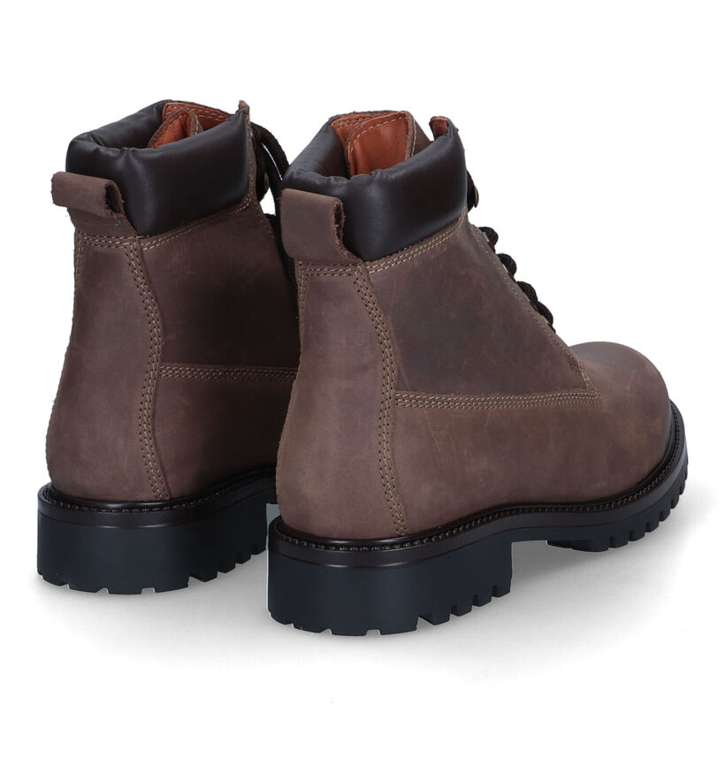 Origin Boots à lacets en Brun foncé pour hommes (314279)