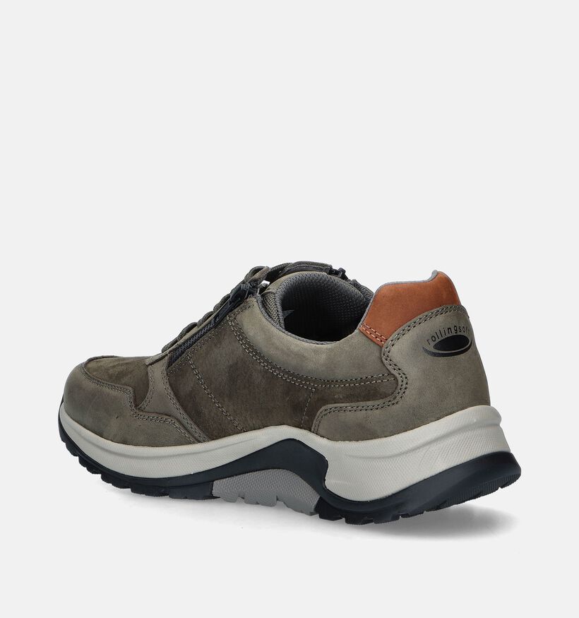 Pius Gabor Kaki Veterschoenen voor heren (347468) - geschikt voor steunzolen