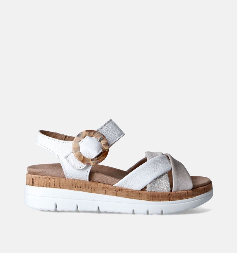 Solemade Sami Sandales pour semelles orthopédiques en Blanc pour femmes (355742) - pour semelles orthopédiques