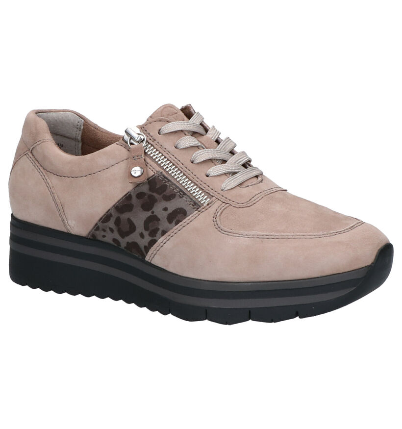 Tamaris Relaxed Fit Baskets en  Taupe en daim (262750)