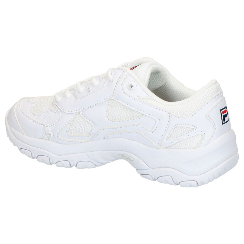 Fila Select Low Witte Sneakers in kunstleer (275055)