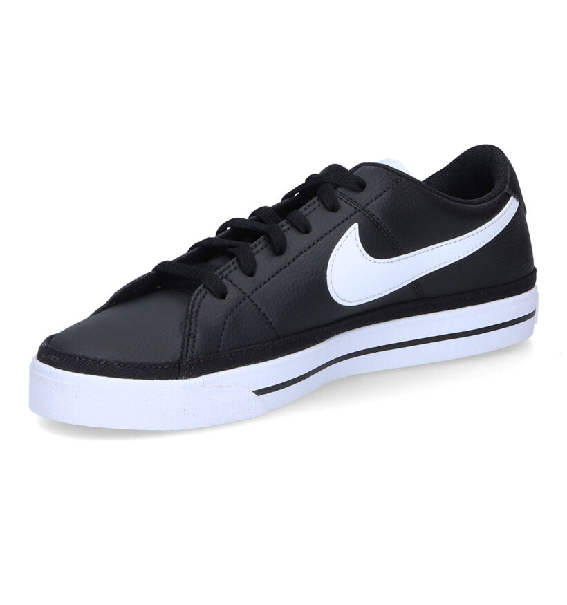 Nike Court Legacy Baskets en Noir pour hommes (321927)