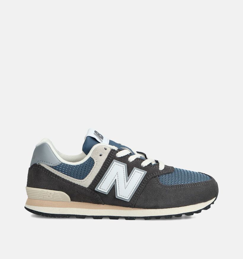 New Balance Zwarte/Grijze Sneakers New Balance Zwarte/Grijze Sneakers voor jongens, meisjes (358671) - geschikt voor steunzolen
